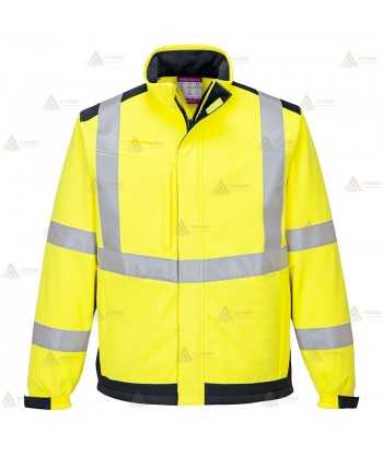 Softshell ignífugo multinorma de fibra modacrílica