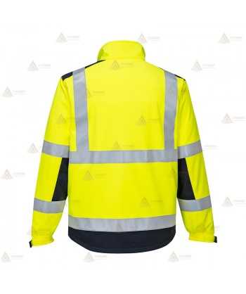 Softshell ignífugo multinorma de fibra modacrílica