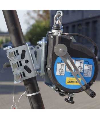 Placa de fijación del retráctil anticaidas CRW 200 a trípode