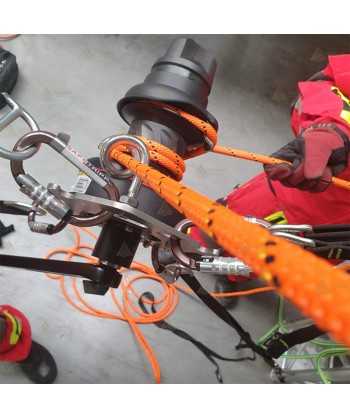 Cabestrante de de cuerda para rescate Harken Industrial LokHead Winch 500