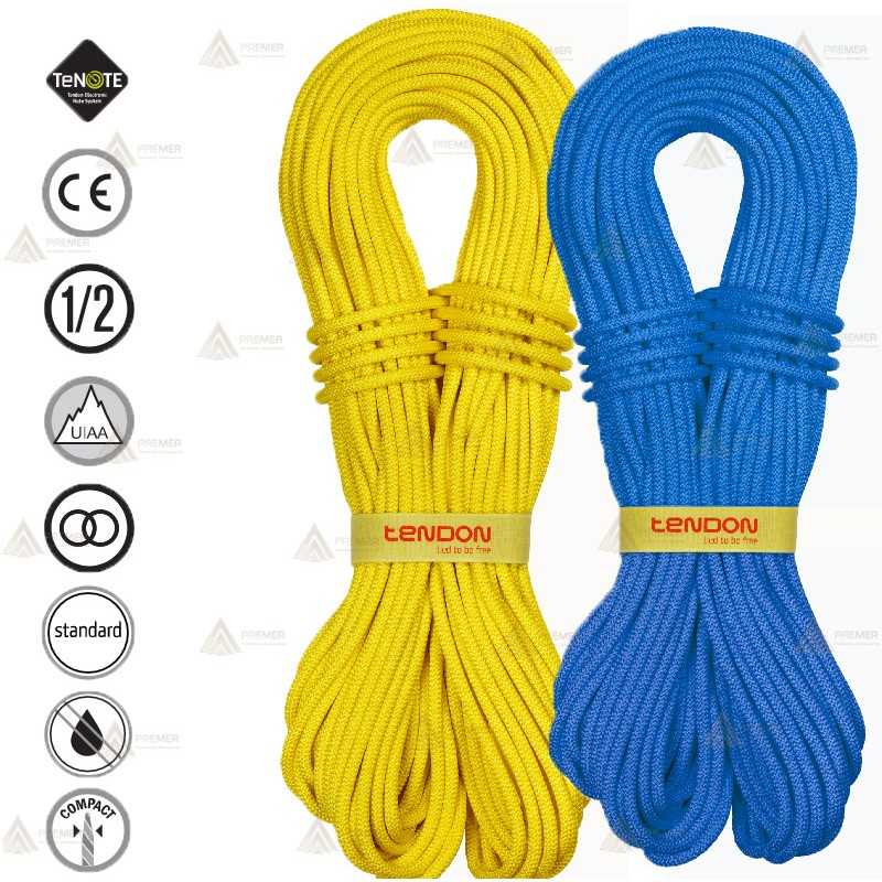 Cuerda Lowe Shield de Tendon de Ø 8,4 mm para escalada