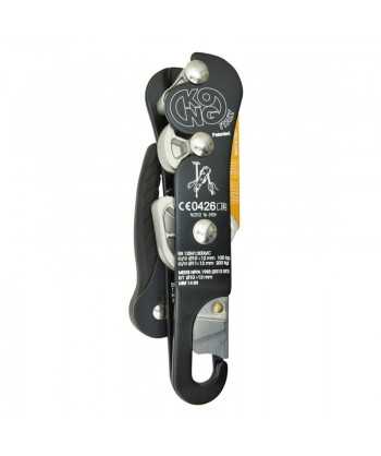 Descendedor ascendedor Indy Evo Plus con autobloqueo y sistema antipánico para cuerdas