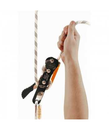 Descendedor ascendedor Indy Evo Plus con autobloqueo y sistema antipánico para cuerdas
