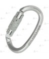 Mosquetón helicoidal de acero Twist Lock  (40 kN)