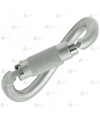 Mosquetón helicoidal Tri Lock  o Autoblock  (40 kN)