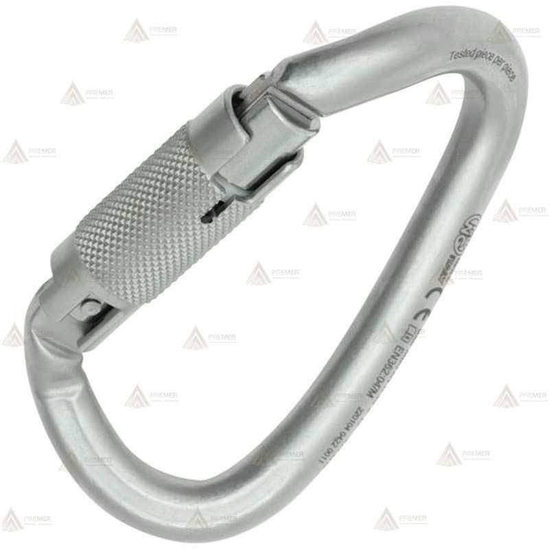 Mosquetón helicoidal Tri Lock  o Autoblock  (40 kN)