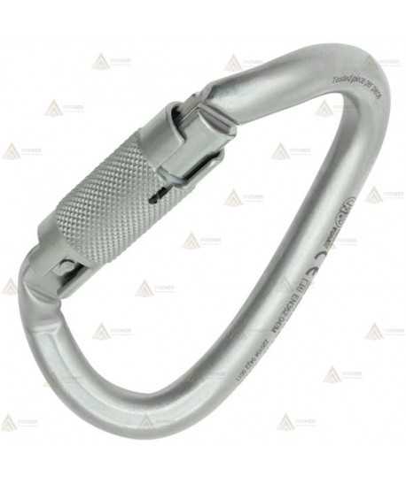 Mosquetón helicoidal Tri Lock  o Autoblock  (40 kN)