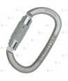 Mosquetón ovalado de acero Twist Lock  (40 kN y 20 Ø)