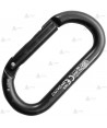 Mosquetón ovalado de aluminio de gatillo recto  (22 kN y 16 Ø)