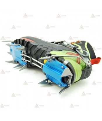 Crampones automáticos de 12 puntas de acero al carbono