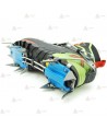 Crampones automáticos de 12 puntas de acero al carbono