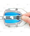 Crampones automáticos de 12 puntas de acero al carbono