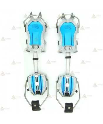 Crampones automáticos de 12 puntas de acero al carbono