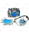 Crampones automáticos de 12 puntas de acero al carbono