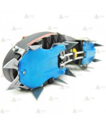 Crampones semi automáticos de 12 puntas de acero al carbono