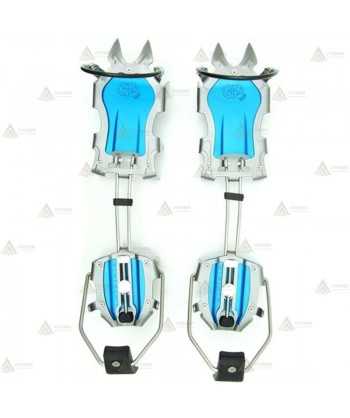 Crampones semi automáticos de 12 puntas de acero al carbono