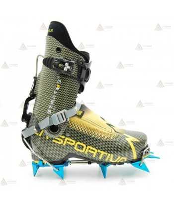 Crampones automáticos de 10 puntas de acero al carbono