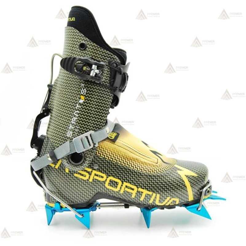 Crampones automáticos de 10 puntas de acero al carbono