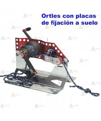 Soporte a suelo de cabestrante Harken para rescate y cargas