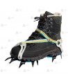 Crampones de correas para botas blandas de trekking