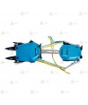 Crampones de correas para botas blandas de trekking