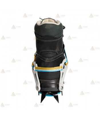 Crampones de correas para botas blandas de trekking