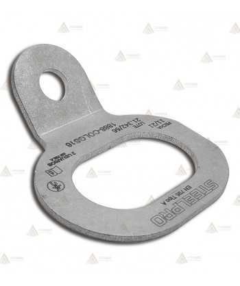 Placa de anclaje de acero inoxidable para tornillo métrica 12 y 16