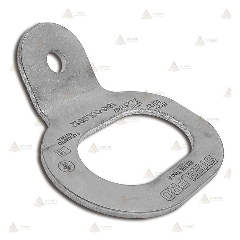 Placa de anclaje de acero inoxidable para tornillo métrica 12 y 16