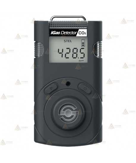 Detector monogás reutilizable con cambio de sensor y batería para Anhídrido carbónico CO2