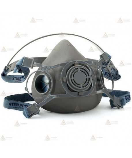 Semimáscara respiratoria de dos filtros