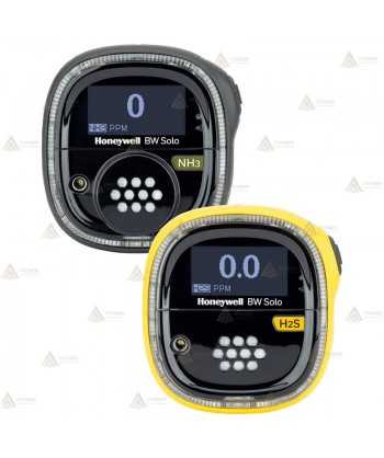 Detector monogás BWSOLO de Honeywell para medir el nivel de oxígeno (O2)