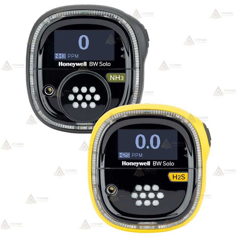 Detector monogás BWSOLO de Honeywell para medir el nivel de oxígeno (O2)