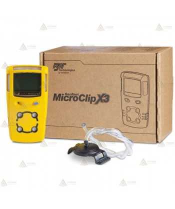 Detector multigás MicroClip X3 de Honeywell para CO, O2, H2S y Gases LEL