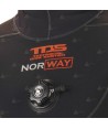Traje seco Norway de neopreno comprimido para rescates acuáticos