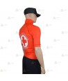 Camiseta sublimada transpirable para socorristas con protección rayos UV+50