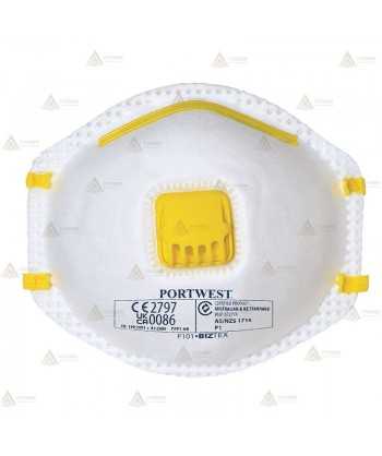 Mascarilla con válvula tipo FFP1