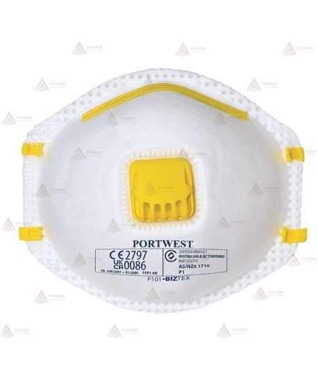 Mascarilla con válvula tipo FFP1