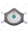 Mascarilla dolomita profesional con válvula desechable de nivel FFP3