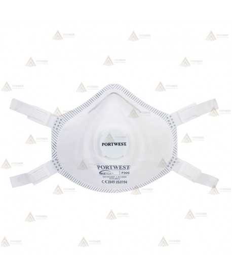 Mascarilla dolomita profesional con válvula desechable de nivel FFP3