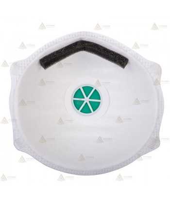 Mascarilla dolomita con válvula tipo FFP3 NR D