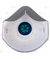 Mascarilla desechable dolomita con válvula tipo FFP2 NR D