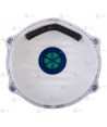 Mascarilla dolomita de carbón activo con válvula tipo -FFP2 NR D-
