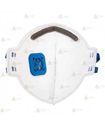Mascarilla plegable y con válvula, tipo FFP2 NR