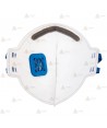 Mascarilla plegable y con válvula, tipo FFP2 NR