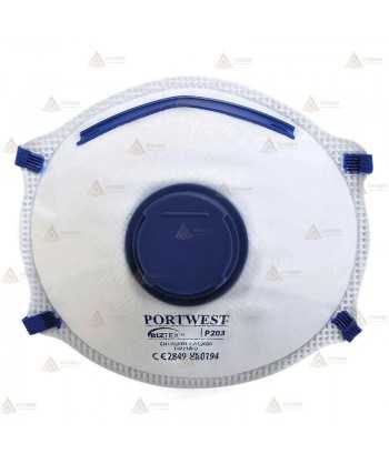Mascarilla Dolomita con válvula tipo FFP2 NR D