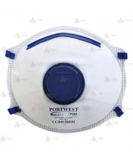 Mascarilla Dolomita con válvula tipo FFP2 NR D