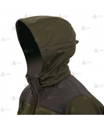 Chaqueta elástica de entretiempo con capucha para Agentes Rurales
