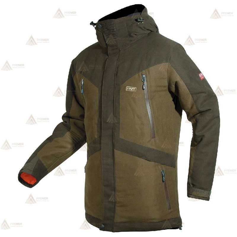 Parka acolchada impermeable con capucha para Agentes Rurales