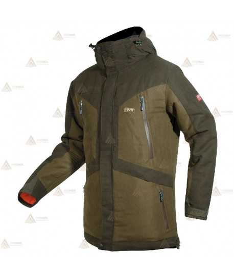 Parka acolchada impermeable con capucha para Agentes Rurales