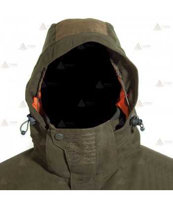 Parka acolchada impermeable con capucha para Agentes Rurales